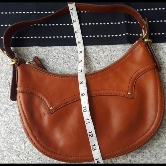 {Michael Kors} Brown Leather Small Shoulder Bag - Picture 3 of 5